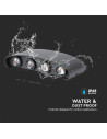 V-TAC 8W Стенна Лампа Пясъчно Черно Тяло 4000К IP54 - 218620 - 6