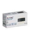 V-TAC 8W Стенна Лампа Пясъчно Черно Тяло 3000К IP54 - 218619 - 6