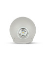 V-TAC 6W Стенна Лампа Сива Кръг IP65 Две Посоки 3000К - 218305