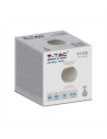 V-TAC 6W Стенна Лампа Сива Кръг IP65 Две Посоки 3000К - 218305 - 2