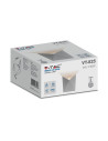 V-TAC 5W Стенна Лампа Бяла IP65 Една Посока 3000К - 218280 - 7