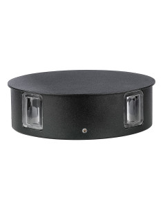 V-TAC 4W Стенна Лампа Черно Тяло Кръг 3000К IP65 - 218215 - Цена | LEDs4economy