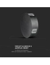V-TAC 4W Стенна Лампа Черно Тяло Кръг 3000К IP65 - 218215 - 11