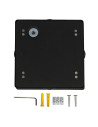 V-TAC 4W Стенна Лампа Черно Тяло Квадрат 3000К IP65 - 218211 - 7