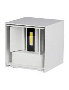 V-TAC 5W Аплик Бяло Тяло Квадрат IP65 4000K - 217088 - Цена | LEDs4economy