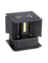 V-TAC 5W Аплик Черно Тяло Квадрат IP65 4000K - 217087 - 4