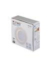 V-TAC 6W Аплик Бяло Тяло Кръг IP65 Неутрално Бяла Светлина - 7525 - 6