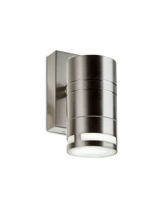V-TAC Фасадно Тяло за Стена GU10 Сатен Никел Една Посока IP44 - 7505 - Цена | LEDs4economy