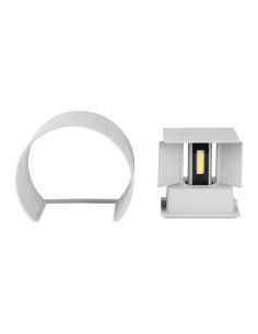 V-TAC 6W Аплик Bridglux Чип Сиво Тяло Кръг Топло Бяла Светлина - 7083 - Цена | LEDs4economy 2