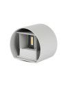 V-TAC 6W Аплик Bridglux Чип Сиво Тяло Кръг Топло Бяла Светлина - 7083 - 7