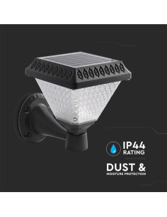 V-TAC Соларна Стенна Дистанционно 3 в 1 IP44 - 93578 - Цена | LEDs4economy 2