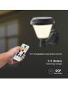 V-TAC Соларна Стенна Дистанционно 3 в 1 IP44 - 93575 - 5