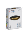 V-TAC 10W Стенна Лампа Черно Тяло 3000К - 218309 - 10