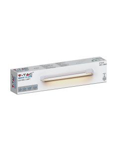 V-TAC 18W ЛЕД Стенна Лампа Бяла IP44 3000 - 218533 - Цена | LEDs4economy 2