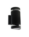 V-TAC LED Стенна Лампа Черна Кръг IP44 - 93573