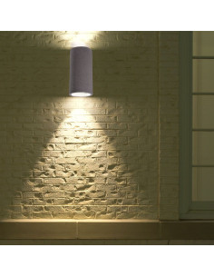 V-TAC Стенна Лампа GU10 Бетнон Светло Сив - 8697 - Цена | LEDs4economy 2