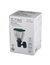 V-TAC Стенна Лампа Черен Мат На Горе - 8628 - 12