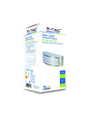 V-TAC Градински Аплик Е27 Сатен Никел / PC IP44 2 Линии - 7514 - 5