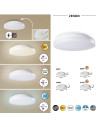 Rabalux Zenon Плафон IP54 LED 18W 2699 - 7