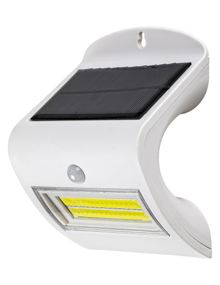 Opava,външен солар,LED 2W,бяло,сензор