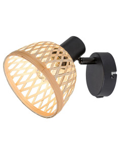 Rabalux Rattan Спот осветление IP20 E14 1x MAX 15W 3133 - Цена | LEDs4economy 2