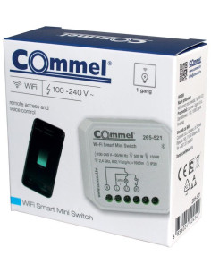COMMEL Микромодул с Wi-Fi за SMART управление 1x 150W LED /изисква неутрала/ чрез Ios/Android приложение IoT - C265-521 - Цена | 2