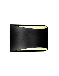 V-TAC 10W Стенна Лампа Bridgelux Чип Черна 4000К IP54 - 218684 - Цена | LEDs4economy