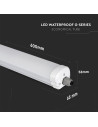 V-TAC LED Влагозащитено тяло AL/PC G-Серия 600mm 18W 6000K - 216282 - 3
