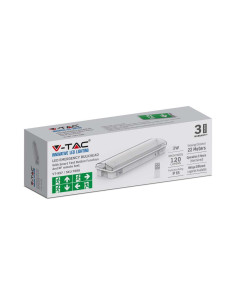 V-TAC 3W Евакуационна Тебела Тест Бутон Дистанционно 6400К - 7688 - Цена | LEDs4economy 2