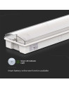 V-TAC 3W Евакуационна Тебела Тест Бутон Дистанционно 6400К - 7688 - 8
