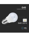 V-tac LED Крушка - 4.5W E27 G45 6500K 3Бр/Сет 217364 - 6