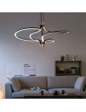 V-TAC 30W LED Пендел Дизайн Злато+ Черно Тяло - 23370 - 3