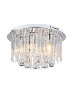 V-TAC LED Плафон Дизайн Кристал D400 E14 - 23359 - Цена | LEDs4economy