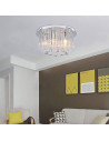 V-TAC LED Плафон Дизайн Кристал D400 E14 - 23359 - 4