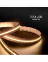 V-TAC LED Лента 700/1 24V IP20 3000K CRI95 150lm/W - 212602 - 3