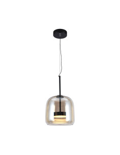 V-TAC 6W LED Висяща Лампа Метал + Стъклено Тяло D250*H240 3000 - 23379 - Цена | LEDs4economy