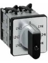 Legrand Пакетен превключвател 0-L1N-L2N-L3N-L1L2-L2L3-L3L1 3P 16A Ø22mm - 014652 - Цена | LEDs4economy