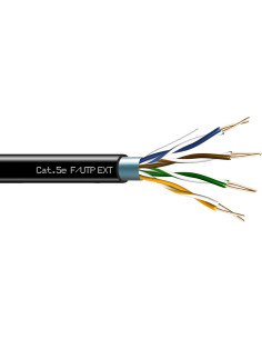 DRAKA Кабел Cat.5e F/UTP PE Fca черен – 500m UC300 - PG60016746 - Цена | LEDs4economy