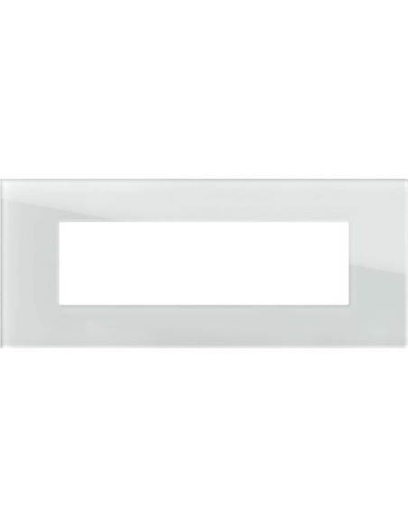 Рамка 7M, цвят Бяло стъкло, Modul Edge TEM