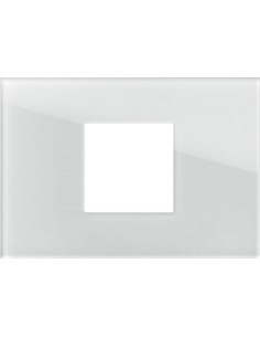 TEM Рамка 2/3M, цвят Бяло стъкло, Modul Edge - OG23GLM - Цена | LEDs4economy