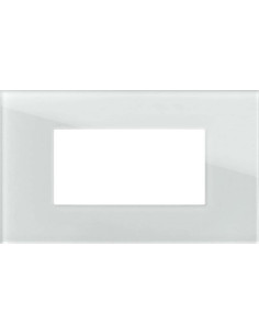 TEM Рамка 4M, цвят Бяло стъкло, Modul Edge - OG40GLM - Цена | LEDs4economy