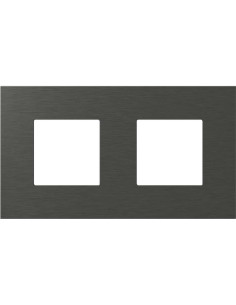 TEM Рамка 2+2M, цвят Антрацит, Modul Edge - OG24MTM - Цена | LEDs4economy