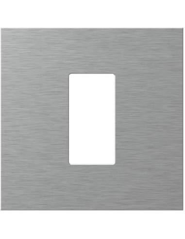 Рамка 1/2M, цвят Сребро мат, Modul Edge TEM