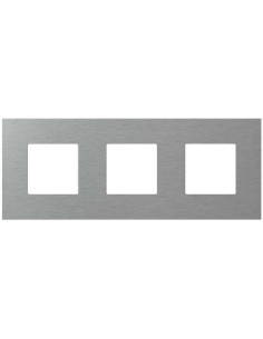 TEM Рамка 2+2+2M, цвят Сребро мат, Modul Edge - OG26MAM - Цена | LEDs4economy
