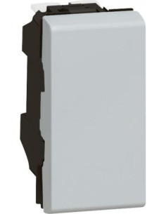 Legrand Бутон 1 мод.цвят алуминий Mosaic /до изчерпване/ - 079230 - Цена | LEDs4economy