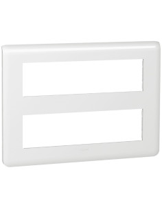 Legrand Лицева рамка 2х10 мод. цвят бял Mosaic NEW - 078828L - Цена | LEDs4economy 2