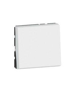 Legrand Еднополюсен ключ 2 мод. цвят бял Mosaic NEW - 077010L - Цена | LEDs4economy