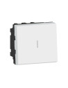 Legrand Кръстат ключ 2 мод. цвят бял Easy-Led Mosaic NEW  - 077021L