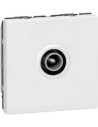 Legrand Розетка TV тип коаксиал 1dB 2 мод. цвят бял Mosaic - 078782E - Цена | LEDs4economy