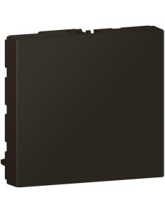 Legrand Празен модул 2 мод. цвят Черен Mosaic - 079181L - Цена | LEDs4economy